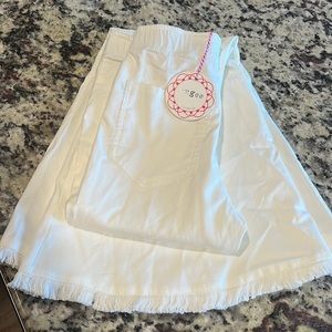 Umgee white flare pants